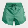 Gröna Ralph Lauren Ripstop Shorts med dragsko för kvinnor Gröna Ralph Lauren Ripstop Shorts med dragsko för kvinnor