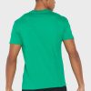 Gröna t-shirts med rund hals för män Ralph Lauren logotyp