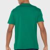 Gröna t-shirts med rund hals för män Ralph Lauren logotyp Gröna t-shirts med rund hals för män Ralph Lauren logotyp