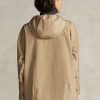 Gul Ralph Lauren vattenavvisande Ripstop Windbreaker för kvinnor Gul Ralph Lauren vattenavvisande Ripstop Windbreaker för kvinnor