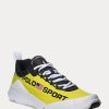 Gul/svart dam Ralph Lauren Polo Sport Tech Racer Sneakers Gul/svart dam Ralph Lauren Polo Sport Tech Racer Sneakers