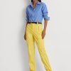 Gula dam Ralph Lauren fjädervikt twill Cargo ankelbyxor Gula dam Ralph Lauren fjädervikt twill Cargo ankelbyxor