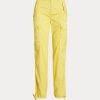 Gula dam Ralph Lauren fjädervikt twill Cargo ankelbyxor Gula dam Ralph Lauren fjädervikt twill Cargo ankelbyxor