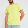 Gula Ralph Lauren Essential T-shirts med rund hals för män Gula Ralph Lauren Essential T-shirts med rund hals för män