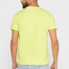 Gula Ralph Lauren Essential T-shirts med rund hals för män Gula Ralph Lauren Essential T-shirts med rund hals för män