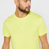 Gula Ralph Lauren Essential T-shirts med rund hals för män Gula Ralph Lauren Essential T-shirts med rund hals för män