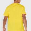 Gula Ralph Lauren-logotyp T-shirts med rund hals för män