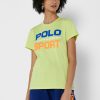 Gula Ralph Lauren Pikétröjor för kvinnor Gula Ralph Lauren Pikétröjor för kvinnor