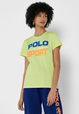 Gula Ralph Lauren Pikétröjor för kvinnor