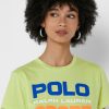 Gula Ralph Lauren Pikétröjor för kvinnor Gula Ralph Lauren Pikétröjor för kvinnor