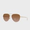 Guld Ralph Lauren 0Ra4139 Aviator solglasögon för kvinnor