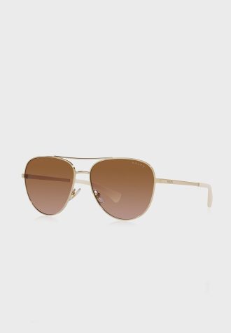 Guld Ralph Lauren 0Ra4139 Aviator solglasögon för kvinnor