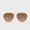 Guld Ralph Lauren 0Ra4139 Aviator solglasögon för kvinnor