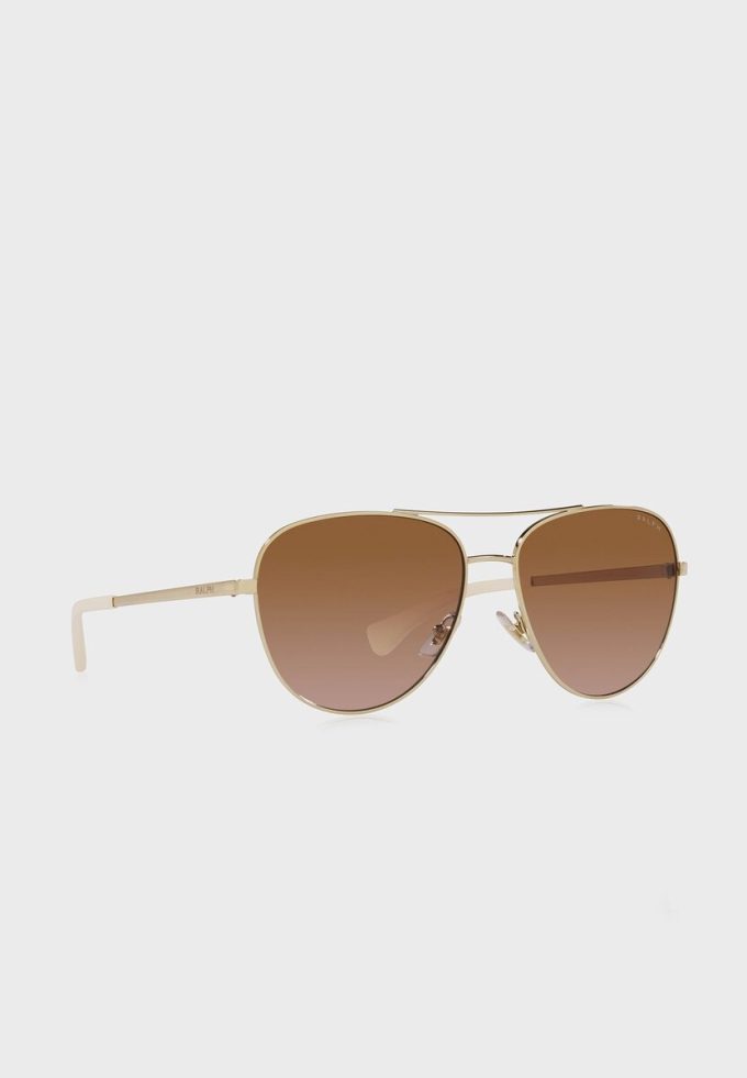Guld Ralph Lauren 0Ra4139 Aviator solglasögon för kvinnor