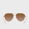 Guld Ralph Lauren 0Ra4139 Aviator solglasögon för kvinnor