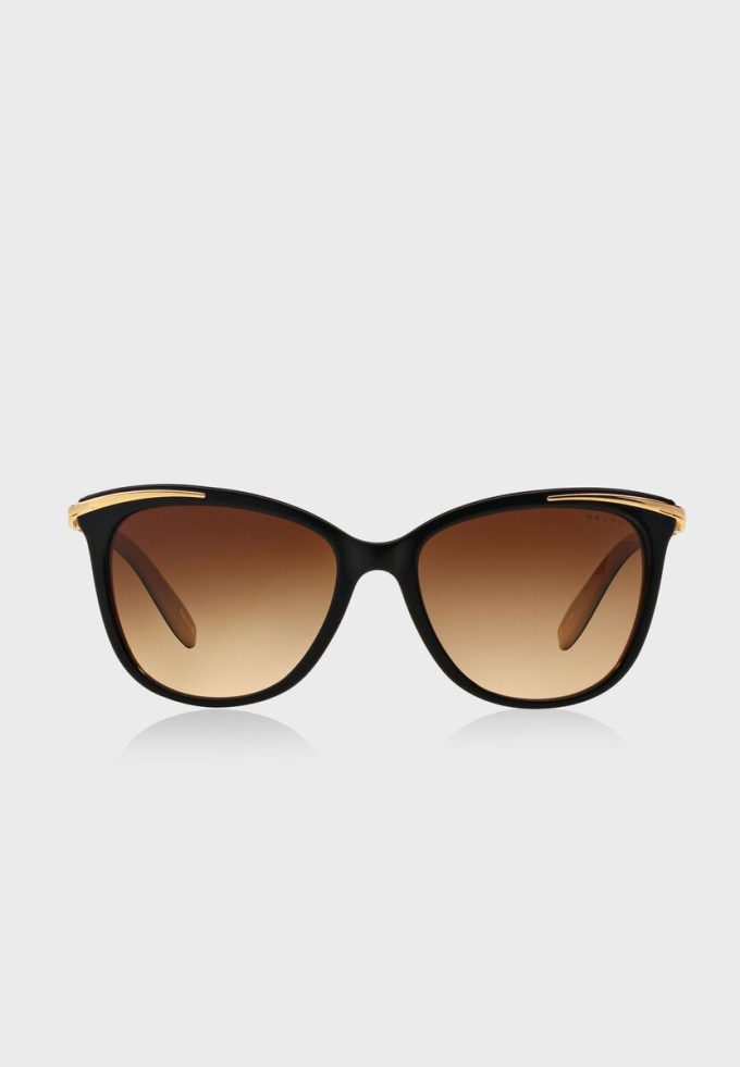 Guld Ralph Lauren 0RA5203 Cat Eye solglasögon för kvinnor