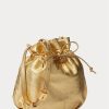 Guld Ralph Lauren The Pony handväska för kvinnor