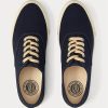 Indigo Herr Ralph Lauren Indigo Canvas Sneakers