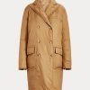 Khaki Dam Ralph Lauren Vattenavvisande dunpikérockar Khaki Dam Ralph Lauren Vattenavvisande dunpikérockar