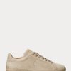 Khaki herr Ralph Lauren Heritage Court II Sneakers i mocka Khaki herr Ralph Lauren Heritage Court II Sneakers i mocka