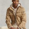Khaki Herr Ralph Lauren The Iconic Field Jackor