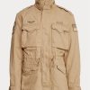 Khaki Herr Ralph Lauren The Iconic Field Jackor