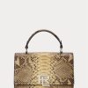 cCopper Dam Ralph Lauren The Python RL Crossbody-väskor med övre handtag cCopper Dam Ralph Lauren The Python RL Crossbody-väskor med övre handtag