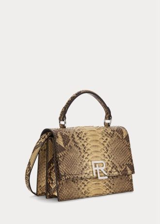 cCopper Dam Ralph Lauren The Python RL Crossbody-väskor med övre handtag