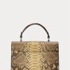cCopper Dam Ralph Lauren The Python RL Crossbody-väskor med övre handtag cCopper Dam Ralph Lauren The Python RL Crossbody-väskor med övre handtag