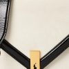 Kräm/svart dam Ralph Lauren Polo ID Mocka Envelope Crossbody-väskor Kräm/svart dam Ralph Lauren Polo ID Mocka Envelope Crossbody-väskor