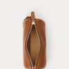 Lauren Tan Dam Ralph Lauren Nappa Läder Små Emelia Axelväskor Lauren Tan Dam Ralph Lauren Nappa Läder Små Emelia Axelväskor