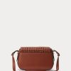 Lauren Tan Dam Ralph Lauren Woven Leather Small Maddy Shoulder Bags Lauren Tan Dam Ralph Lauren Woven Leather Small Maddy Shoulder Bags