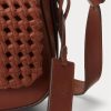 Lauren Tan Dam Ralph Lauren Woven Leather Small Maddy Shoulder Bags Lauren Tan Dam Ralph Lauren Woven Leather Small Maddy Shoulder Bags
