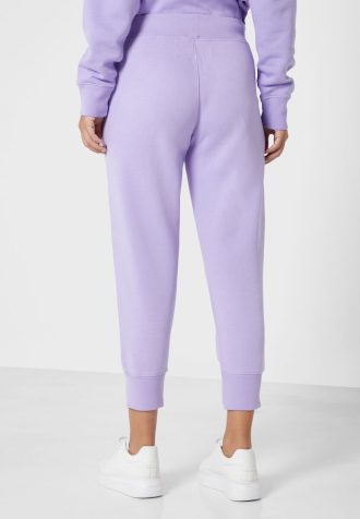 Lila dam Ralph Lauren träningsbyxor med vida ben