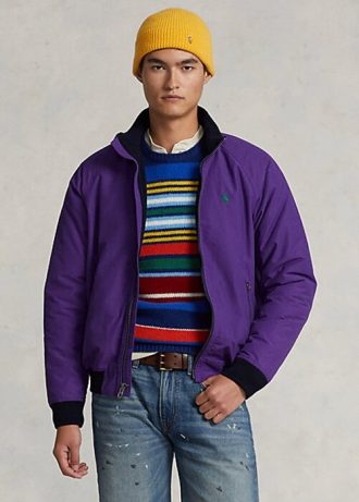 Lila Ralph Lauren Raglan-ärmjackor för män