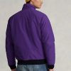 Lila Ralph Lauren Raglan-ärmjackor för män Lila Ralph Lauren Raglan-ärmjackor för män