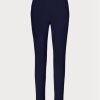 Marinblå Dam Ralph Lauren Annie Stretch Wool Skinnys byxor Marinblå Dam Ralph Lauren Annie Stretch Wool Skinnys byxor