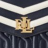 Marinblå Dam Ralph Lauren Nappa Läder Medium Farrah Satchel Väskor Marinblå Dam Ralph Lauren Nappa Läder Medium Farrah Satchel Väskor