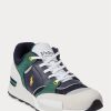 Marinblå/guld Ralph Lauren Trackster 200 Sneakers för män Marinblå/guld Ralph Lauren Trackster 200 Sneakers för män