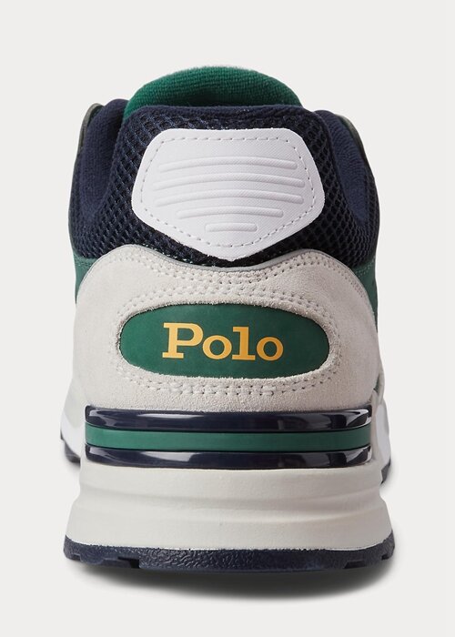 Marinblå/guld Ralph Lauren Trackster 200 Sneakers för män Marinblå/guld Ralph Lauren Trackster 200 Sneakers för män