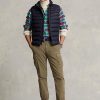Marinblå Herr Ralph Lauren The Packable Gilet Väst