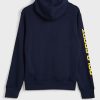 Marinblå luvtröja med Ralph Lauren logotyp för män Marinblå luvtröja med Ralph Lauren logotyp för män