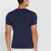 Marinblå mäns Ralph Lauren 2-pack T-shirts med rund hals Marinblå mäns Ralph Lauren 2-pack T-shirts med rund hals