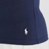 Marinblå mäns Ralph Lauren 2-pack T-shirts med rund hals Marinblå mäns Ralph Lauren 2-pack T-shirts med rund hals