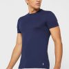Marinblå mäns Ralph Lauren 3-pack diverse T-shirts med rund hals