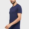 Marinblå mäns Ralph Lauren 3-pack diverse T-shirts med rund hals Marinblå mäns Ralph Lauren 3-pack diverse T-shirts med rund hals