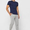 Marinblå mäns Ralph Lauren 3-pack diverse T-shirts med rund hals