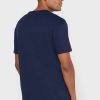 Marinblå mäns Ralph Lauren Essential T-shirts med rund hals Marinblå mäns Ralph Lauren Essential T-shirts med rund hals