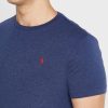 Marinblå mäns Ralph Lauren Essential T-shirts med rund hals Marinblå mäns Ralph Lauren Essential T-shirts med rund hals