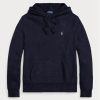 Marinblå mäns Ralph Lauren texturerad bomull huvtröjor Marinblå mäns Ralph Lauren texturerad bomull huvtröjor